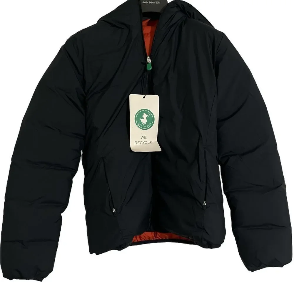 SAVE THE DUCK Black Puffer Jacket for Kids